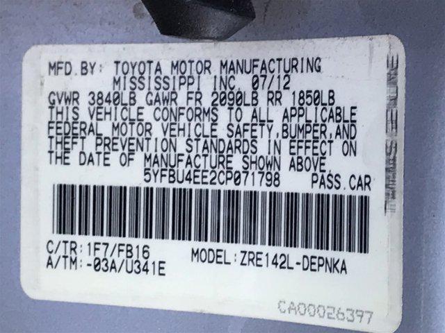used 2012 Toyota Corolla car, priced at $9,994
