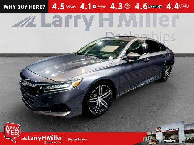 used 2021 Honda Accord Hybrid car, priced at $31,221