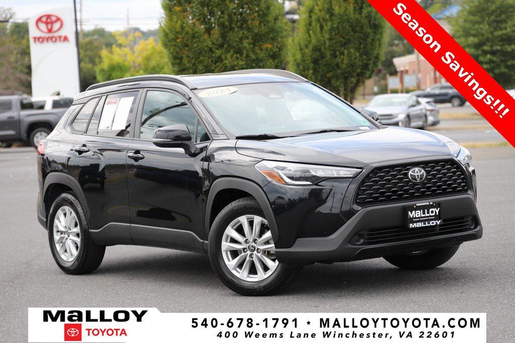 used 2024 Toyota Corolla Cross car, priced at $24,497