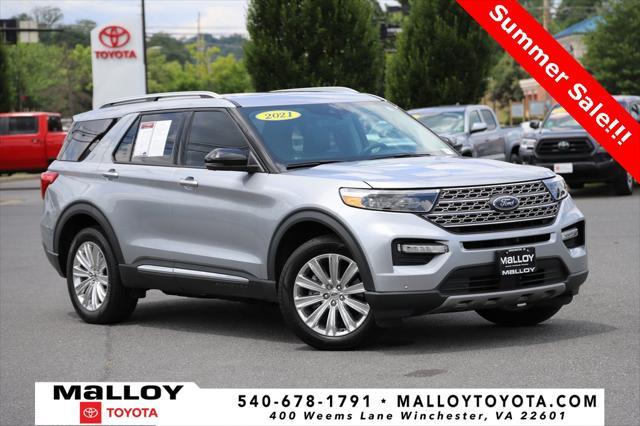 used 2021 Ford Explorer car, priced at $30,997