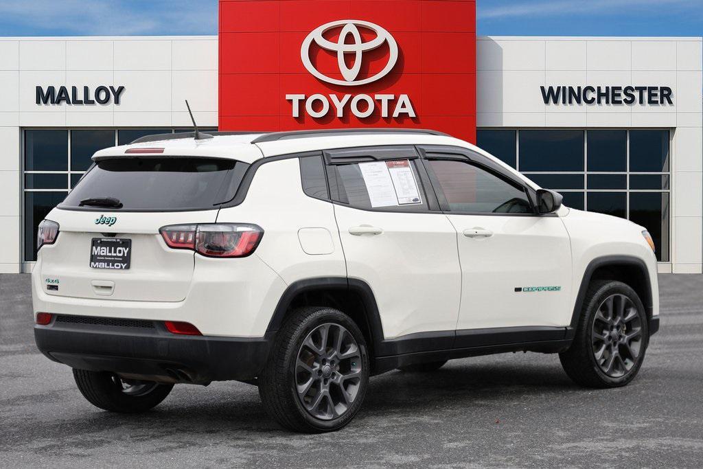 used 2021 Jeep Compass car, priced at $15,997