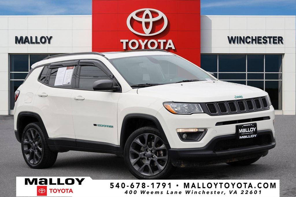 used 2021 Jeep Compass car, priced at $15,997