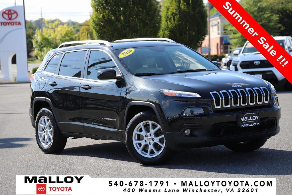 used 2016 Jeep Cherokee car, priced at $9,137