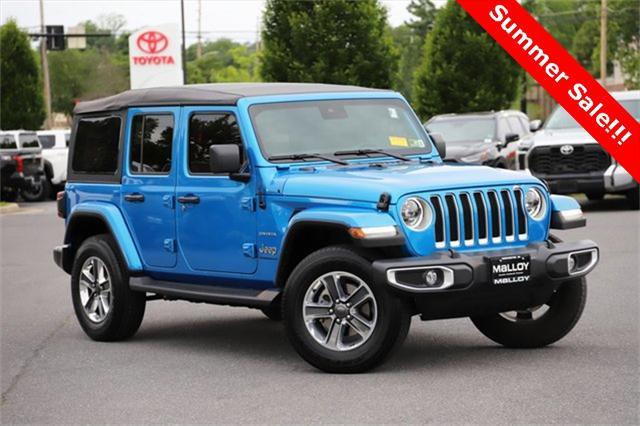 used 2023 Jeep Wrangler car, priced at $38,287