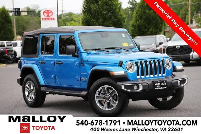 used 2023 Jeep Wrangler car, priced at $38,897