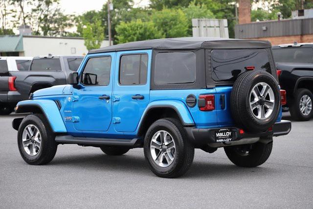 used 2023 Jeep Wrangler car, priced at $38,287