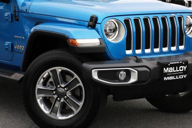 used 2023 Jeep Wrangler car, priced at $38,287