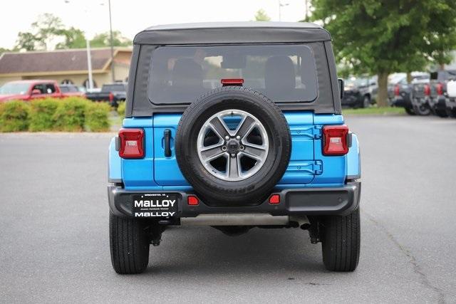 used 2023 Jeep Wrangler car, priced at $38,897