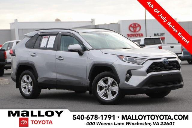 used 2019 Toyota RAV4 Hybrid car, priced at $21,497