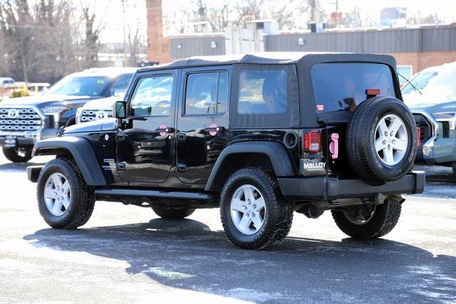 used 2016 Jeep Wrangler Unlimited car, priced at $14,877