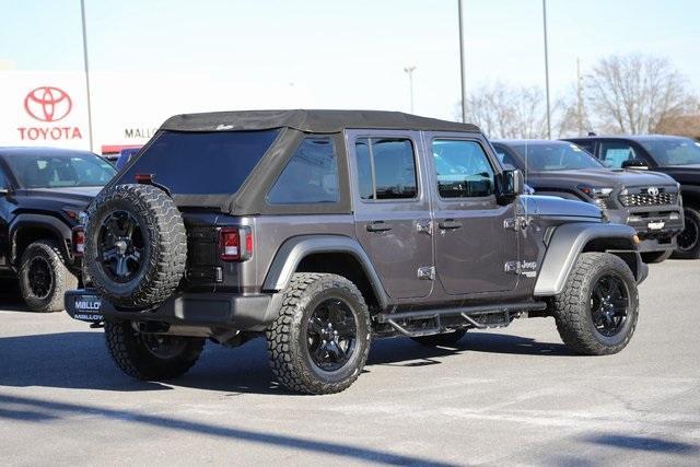 used 2018 Jeep Wrangler Unlimited car, priced at $24,987