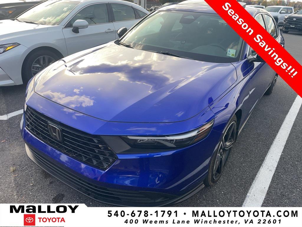 used 2024 Honda Accord Hybrid car, priced at $27,997