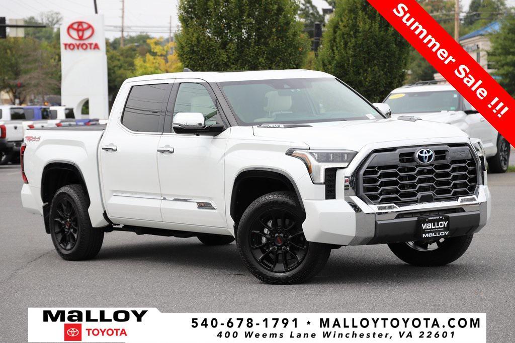 used 2023 Toyota Tundra Hybrid car, priced at $56,297