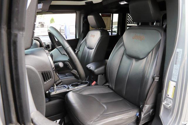 used 2017 Jeep Wrangler Unlimited car, priced at $19,267