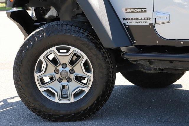 used 2017 Jeep Wrangler Unlimited car, priced at $19,777