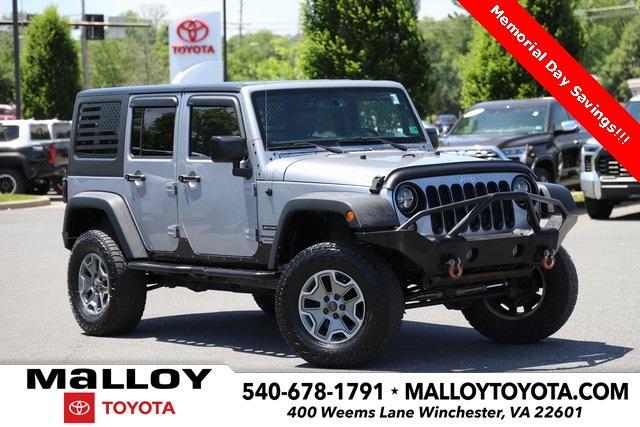 used 2017 Jeep Wrangler Unlimited car, priced at $19,877
