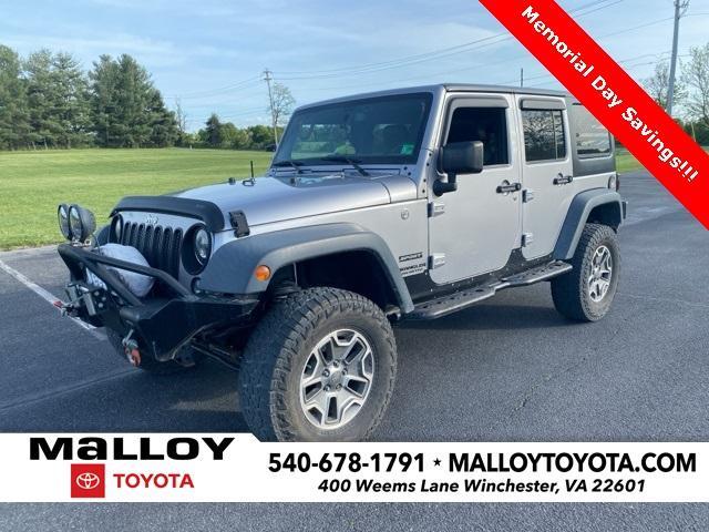 used 2017 Jeep Wrangler Unlimited car, priced at $19,977