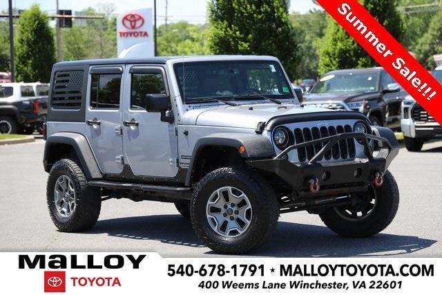 used 2017 Jeep Wrangler Unlimited car, priced at $19,777