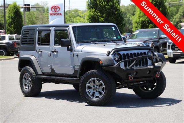 used 2017 Jeep Wrangler Unlimited car, priced at $19,567