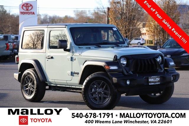 used 2024 Jeep Wrangler car, priced at $32,947