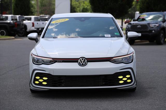 used 2022 Volkswagen Golf GTI car, priced at $21,497