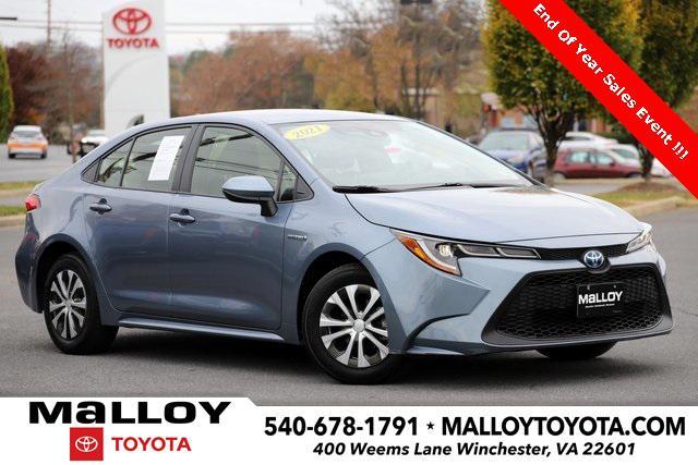 used 2021 Toyota Corolla Hybrid car, priced at $22,747