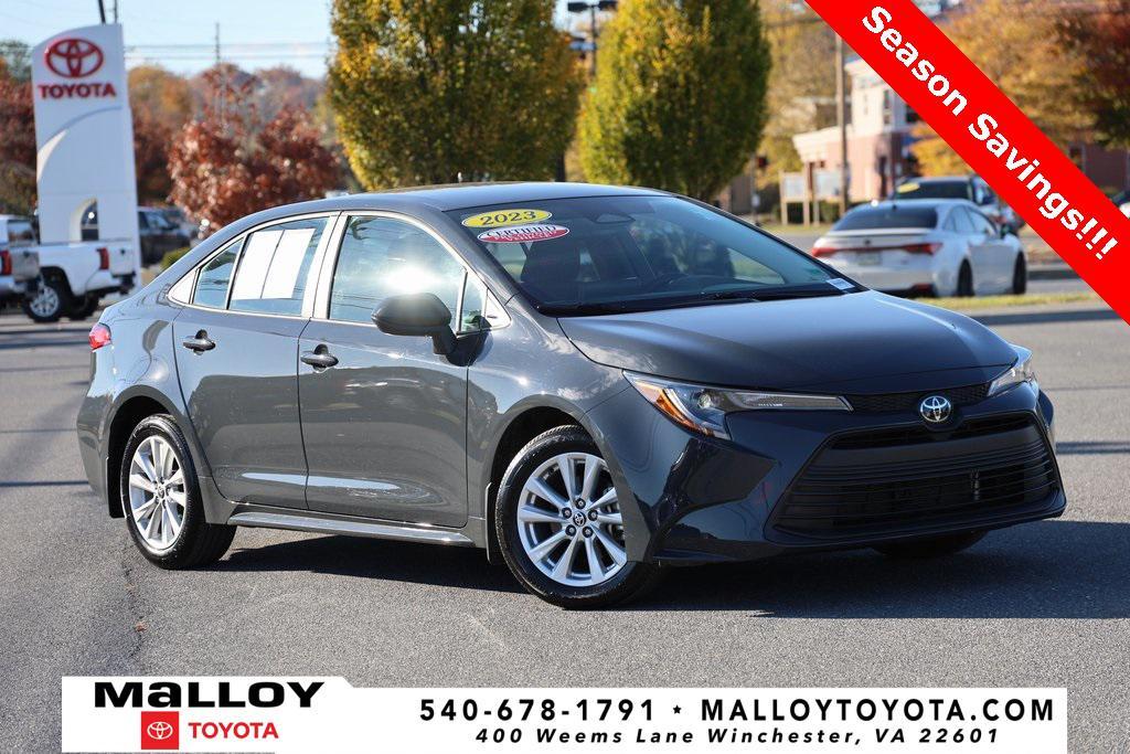 used 2023 Toyota Corolla car, priced at $21,397