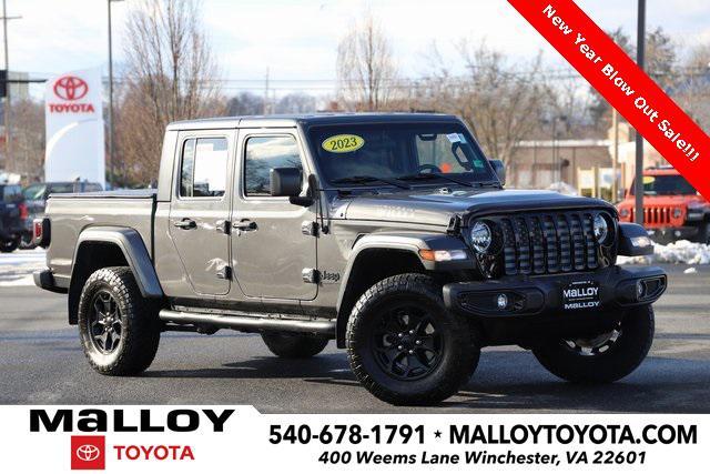 used 2023 Jeep Gladiator car, priced at $32,497