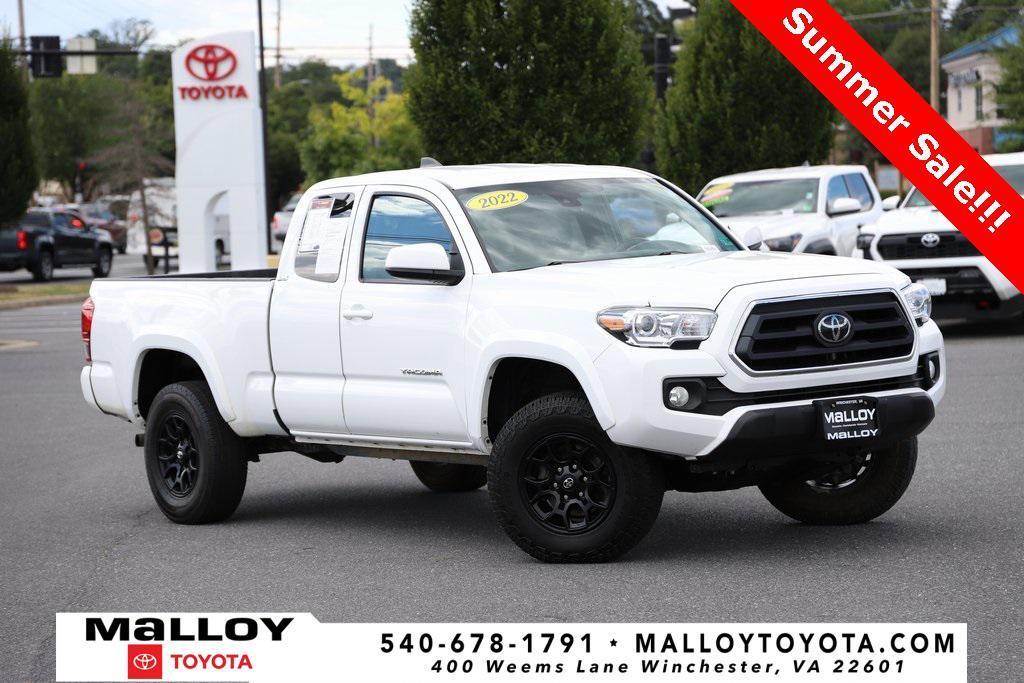 used 2022 Toyota Tacoma car, priced at $30,997
