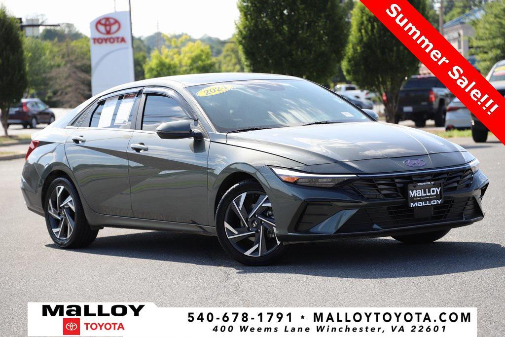 used 2024 Hyundai Elantra car, priced at $22,897