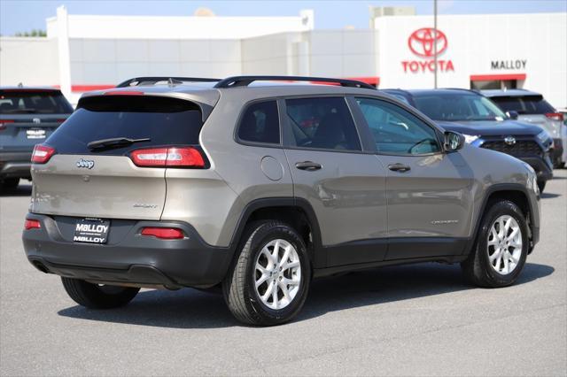 used 2017 Jeep Cherokee car, priced at $12,897