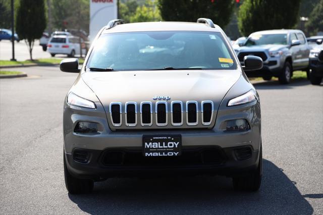 used 2017 Jeep Cherokee car, priced at $12,897