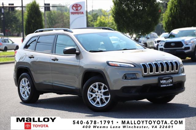 used 2017 Jeep Cherokee car, priced at $12,897