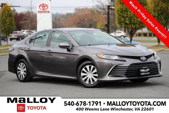 used 2022 Toyota Camry Hybrid car, priced at $27,147