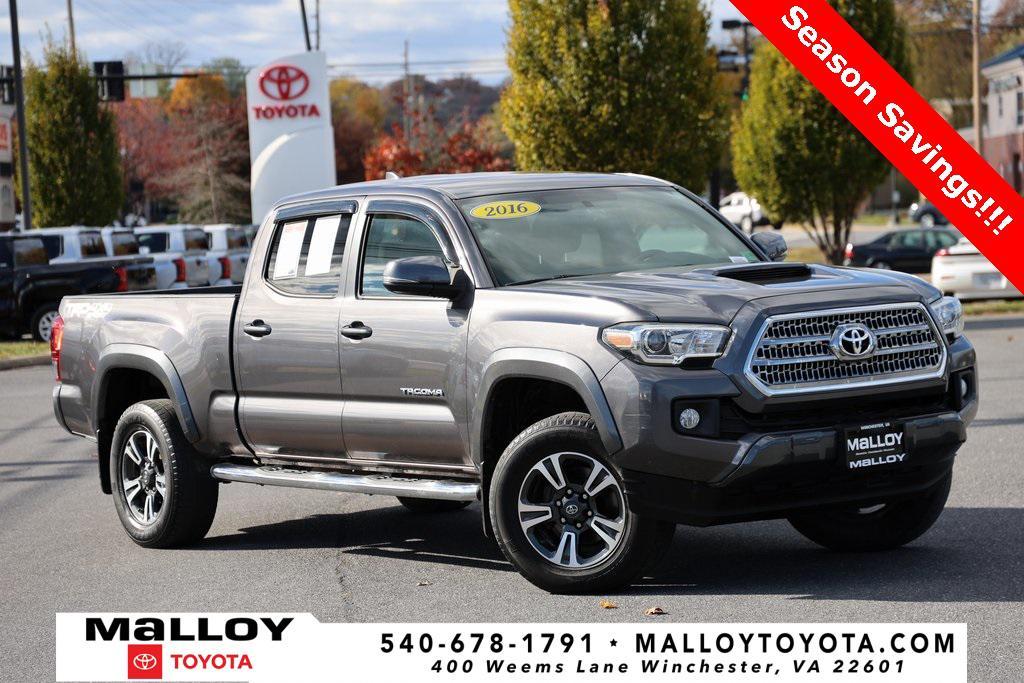 used 2016 Toyota Tacoma car, priced at $28,297