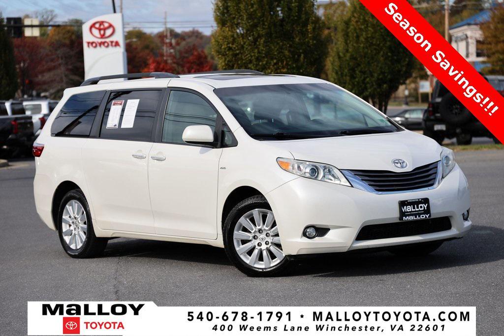 used 2016 Toyota Sienna car, priced at $13,297