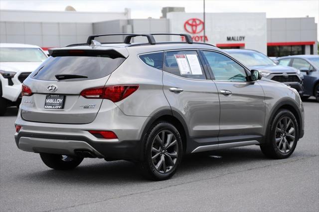 used 2018 Hyundai Santa Fe Sport car, priced at $11,497