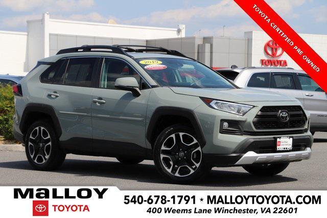 used 2019 Toyota RAV4 car