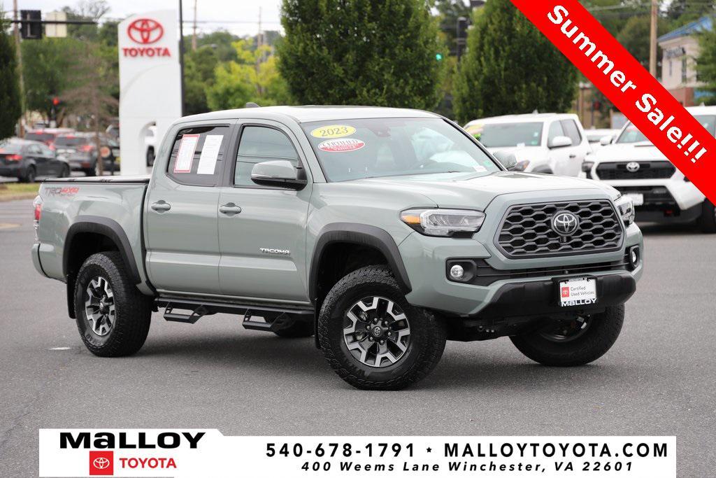 used 2023 Toyota Tacoma car, priced at $40,497
