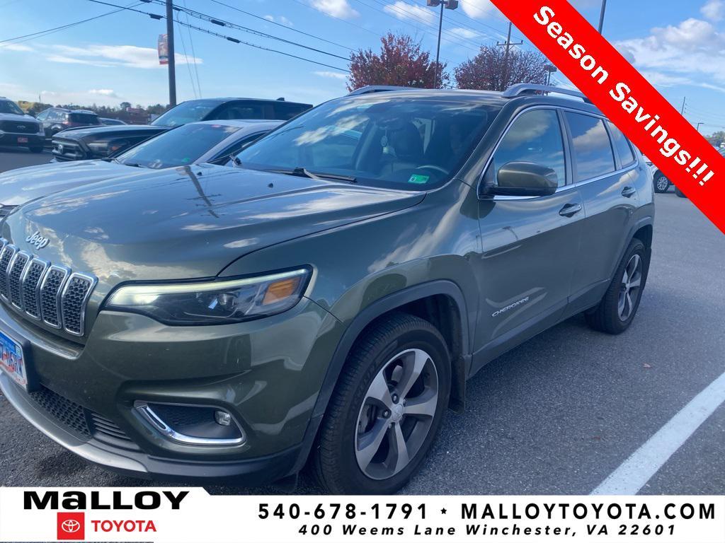 used 2019 Jeep Cherokee car, priced at $12,987