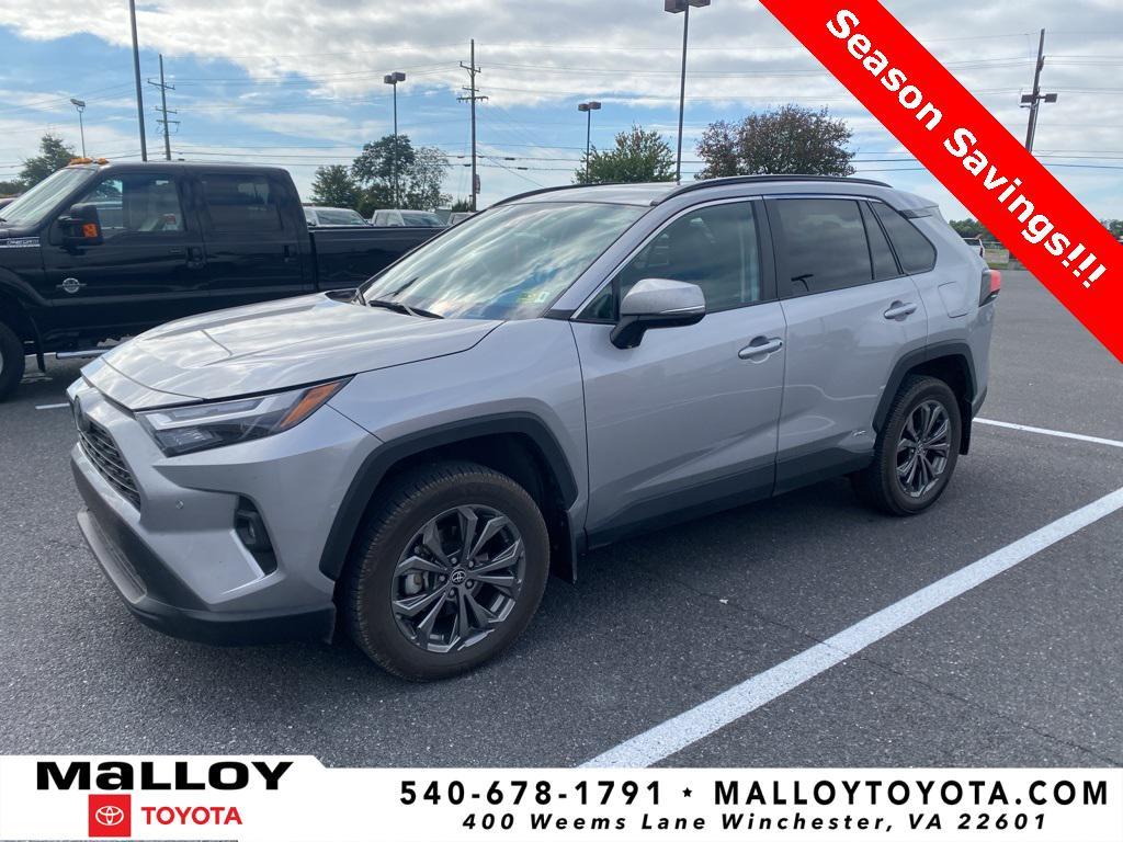 used 2022 Toyota RAV4 Hybrid car, priced at $32,587