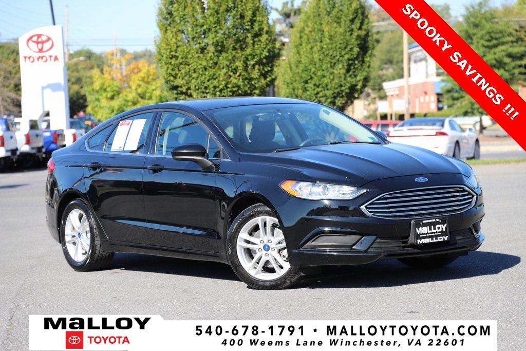 used 2018 Ford Fusion car, priced at $13,297