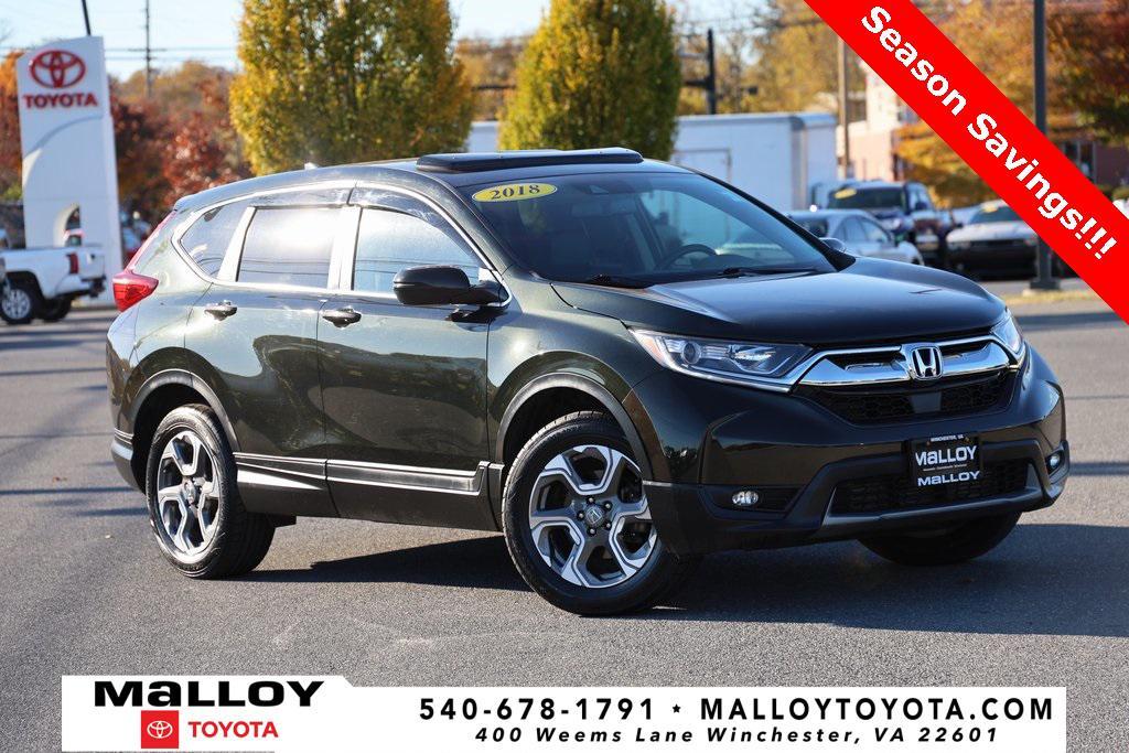 used 2018 Honda CR-V car, priced at $21,297