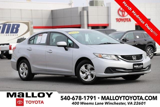 used 2014 Honda Civic car, priced at $11,287