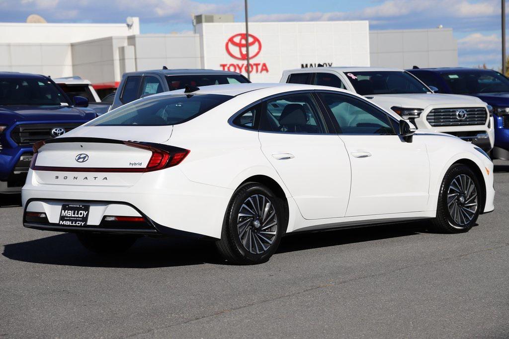 used 2023 Hyundai Sonata Hybrid car, priced at $23,497