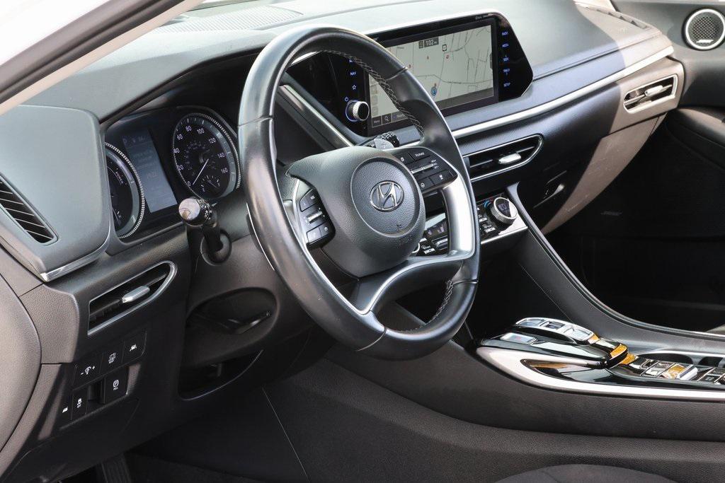 used 2023 Hyundai Sonata Hybrid car, priced at $23,397