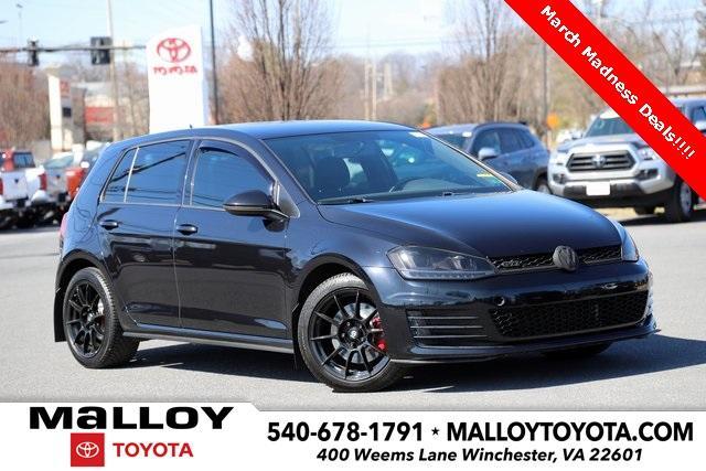 used 2017 Volkswagen Golf GTI car, priced at $15,207