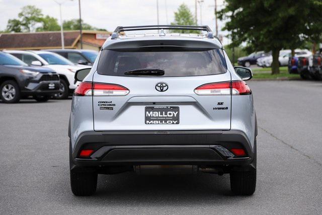 used 2024 Toyota Corolla Cross Hybrid car, priced at $33,897
