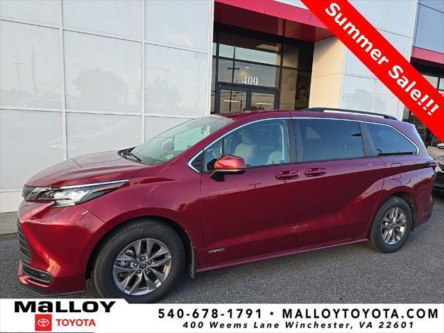 used 2021 Toyota Sienna car, priced at $32,377