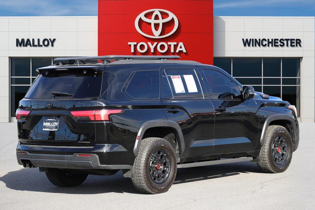 used 2025 Toyota Sequoia car, priced at $77,397